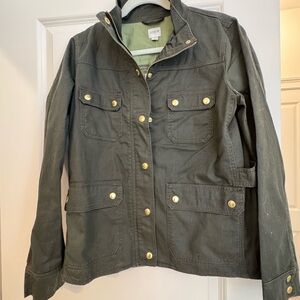 J.Crew Factory Green Utility Jacket